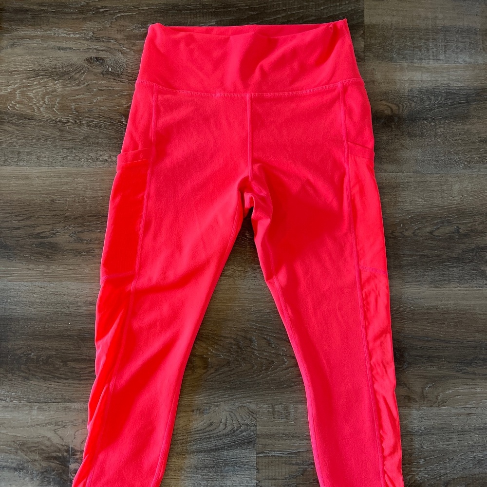 Fabletics power hold leggings-hot pink-medium
